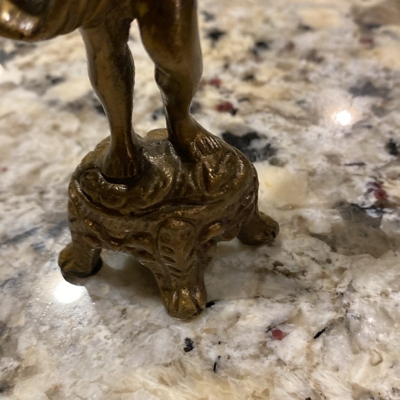 Vintage Brass Angel Cherub Figurine - Picture 5 of 6